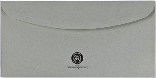 Envelop C5/6 11,4 x 22,9 cm Grijs