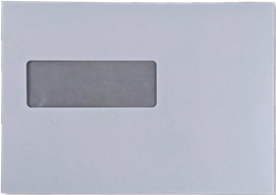 Vensterenvelop C5 16,2 x 22,9 cm Wit