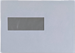 Vensterenvelop EA5 15,6 x 22 cm Wit