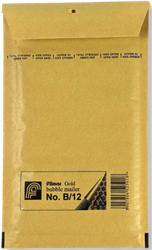 Luchtkussenenvelop 12/B 14 x 22,5 cm Bruin
