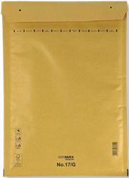 Luchtkussenenvelop 17/G 25 x 35 cm Bruin