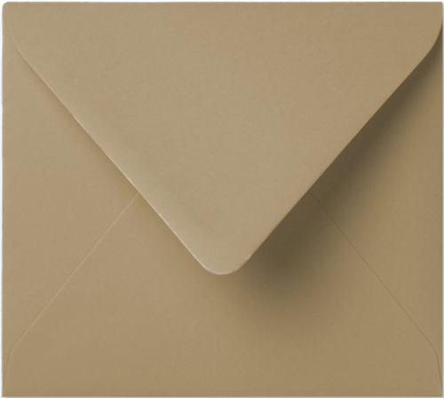Envelop Seasons 12,5 x 14 cm Camel
