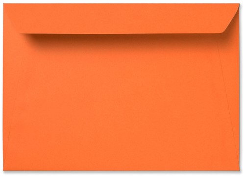 Envelop Specials 15,6 x 22 cm striplock donkeroranje