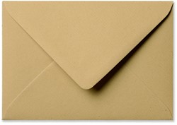 Envelop Kraft 13 x 18 cm lichtbruin