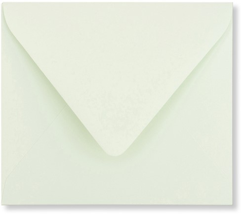 Envelop Roma 12,5 x 14 cm lichtgroen