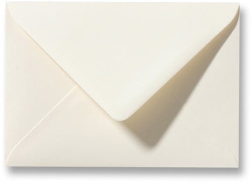 Envelop Roma 15,6 x 22 cm ivoor