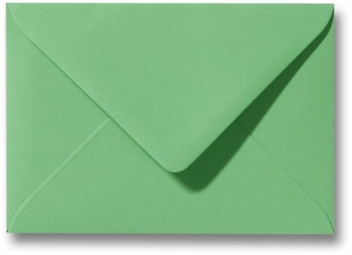 Envelop Roma 15,6 x 22 cm weidegroen