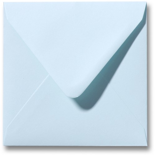Envelop Roma 16 x 16 cm zachtblauw