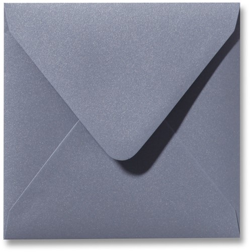 Envelop Metallic 16 x 16 cm silver