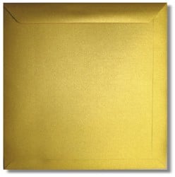 Envelop Metallic 22 x 22 cm gold
