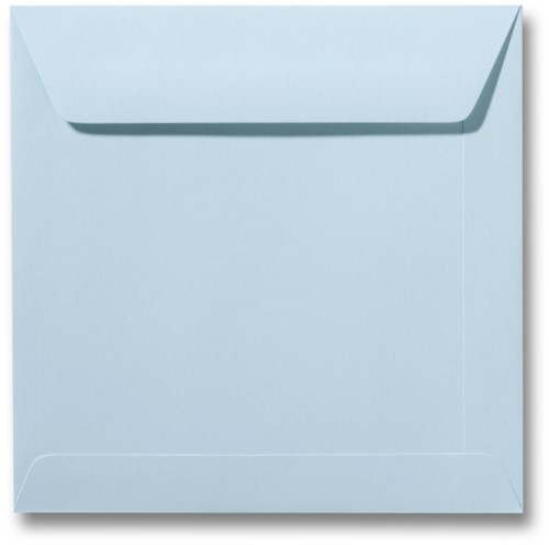 Envelop Roma 22 x 22 cm zachtblauw