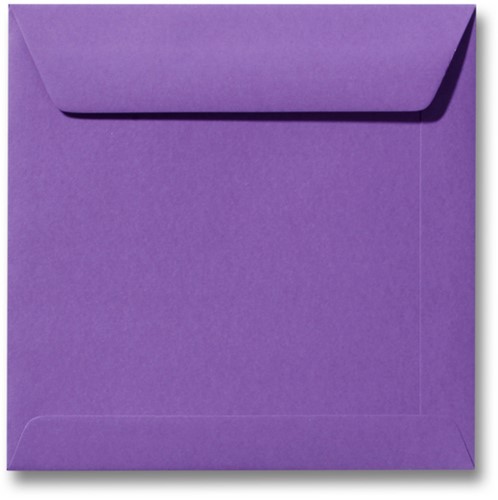 Envelop Roma 22 x 22 cm paars