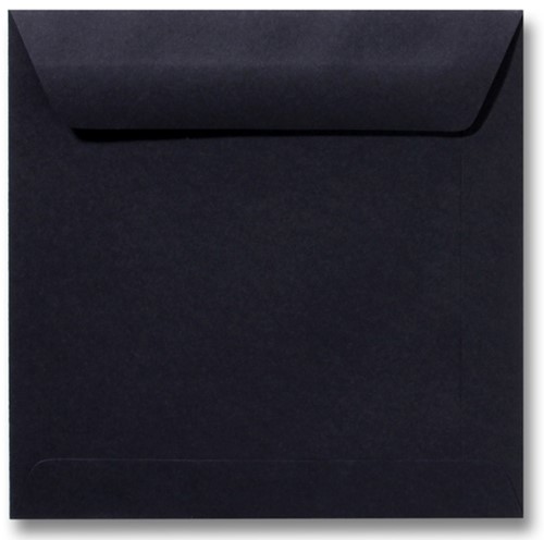 Envelop Roma 22 x 22 cm zwart