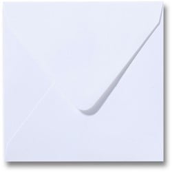 Envelop Roma 15 x 15 cm wit