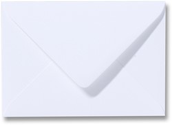 Envelop Fiore 12,5 x 17,6 cm wit