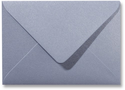 Envelop Metallic 12,5 x 17,6 cm silver