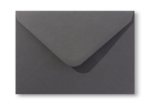 Envelop Vintage 12,5 x 17,6 cm antracietgrijs