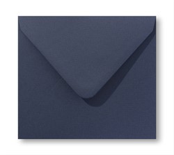 Envelop Vintage 12,5 x 14 cm marineblauw