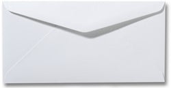 Envelop Roma 11 x 22 cm wit