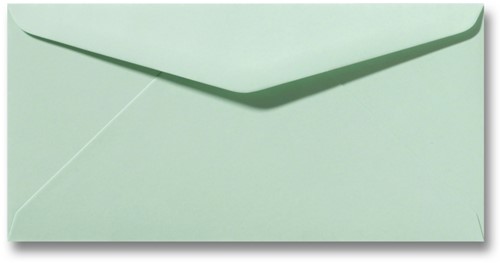 Envelop Roma 11 x 22 cm lentegroen