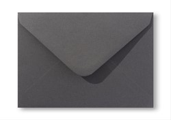Envelop Vintage 11 x 15,6 cm antracietgrijs