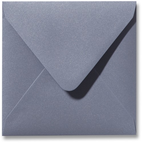Envelop Metallic 12,5 x 14 cm silver
