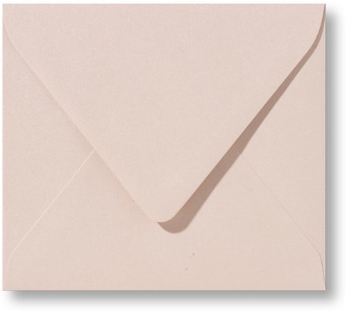 Envelop Metallic 12,5 x 14 cm caramel