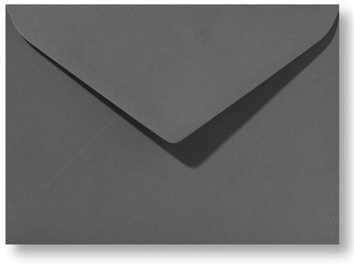 Envelop Roma 15,6 x 22 cm donkergrijs