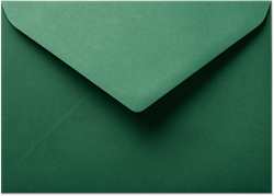 Envelop Seasons 15,6 x 22 cm Kerstgroen