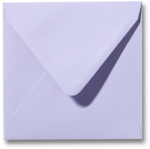 Envelop Roma 12,5 x 14 cm lavendel