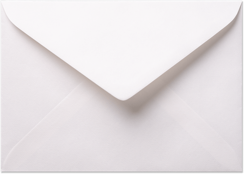 Envelop Vintage 15,6 x 22 cm wit