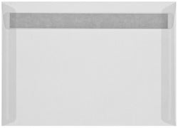 Envelop Transparant 12 x 18 cm striplock wit