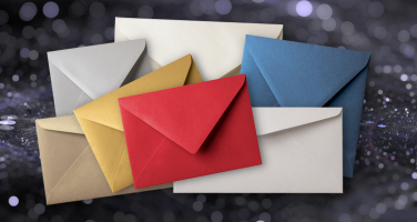 Nieuwe kleuren Metallic enveloppen