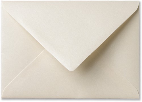 Envelop Metallic 11 x 15,6 cm cream